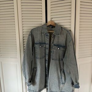 Oversized H&M Denim Jacket